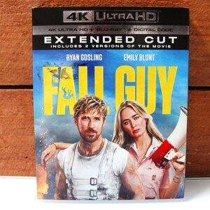 The Fall Guy (4K Ultra HD, No Digital 2024) Ryan Gosling w/ Slipcover New Sealed
